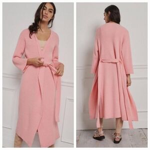 Amadi Alma Cozy Cardigan in Pink size S NWT